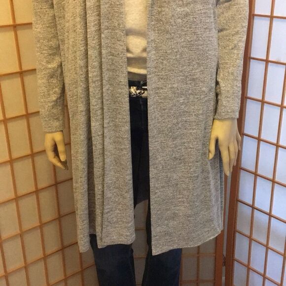 Banana Republic Lux Touch Duster w/ Pockets - Picture 3 of 5